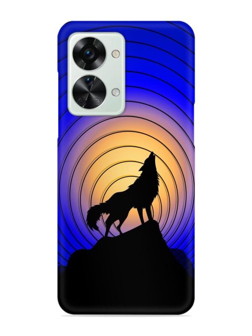 Fox Roaring Design Snap Case for Oneplus Nord 2T (5G) Zapvi