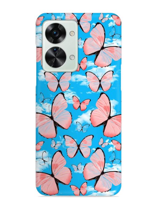 Seamless Pattern Tropical Snap Case for Oneplus Nord 2T (5G) Zapvi