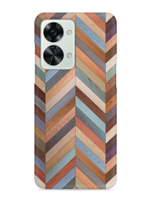 Seamless Wood Parquet Snap Case for Oneplus Nord 2T (5G) Zapvi