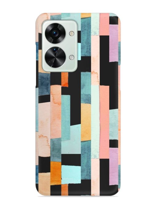 Geometric Seamless Pattern Snap Case for Oneplus Nord 2T (5G) Zapvi