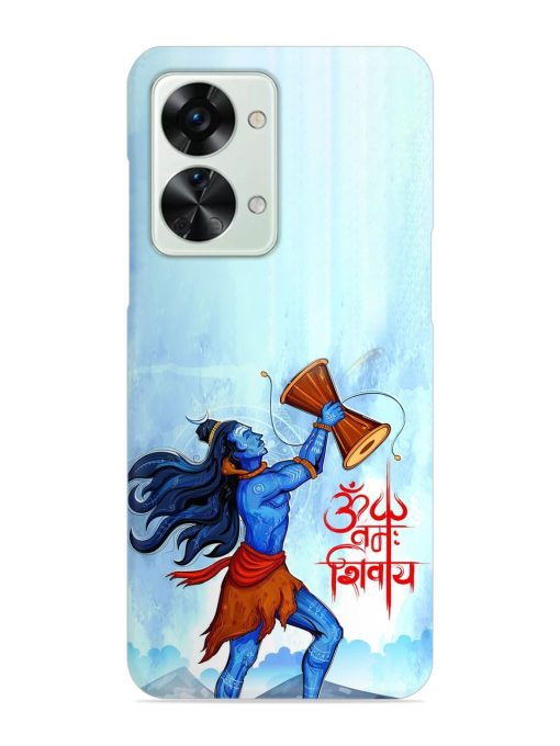 Illustration Lord Shiva Snap Case for Oneplus Nord 2T (5G) Zapvi