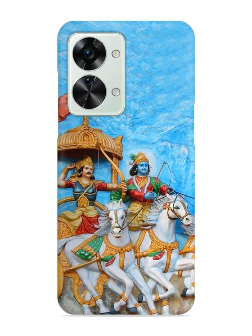 Hyderabad India March 19 Wall Art Snap Case for Oneplus Nord 2T (5G) Zapvi