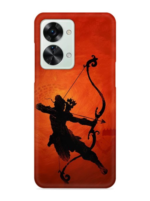 Illustration Lord Rama Snap Case for Oneplus Nord 2T (5G) Zapvi