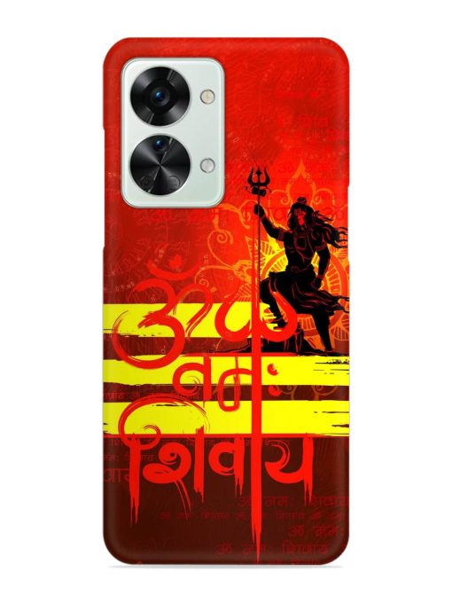 Illustration Lord Shiva Snap Case for Oneplus Nord 2T (5G) Zapvi