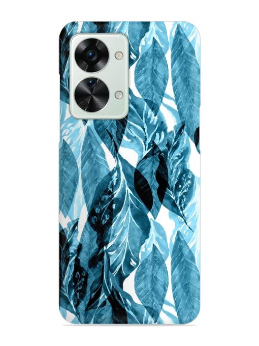 Leaves Pattern Jungle Snap Case for Oneplus Nord 2T (5G) Zapvi