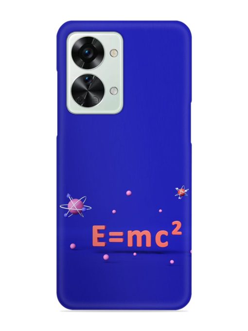 Formula Relativity Equation Snap Case for Oneplus Nord 2T (5G) Zapvi