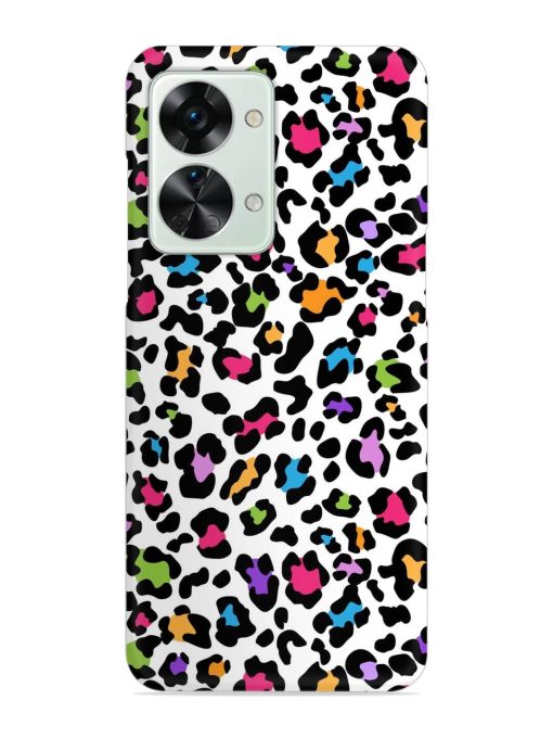 Seamless Leopard Pattern Snap Case for Oneplus Nord 2T (5G) Zapvi