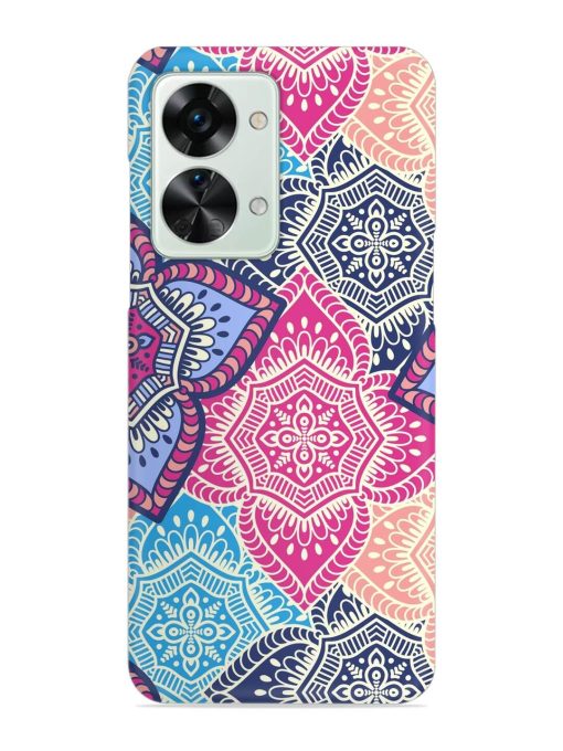 Ethnic Floral Seamless Snap Case for Oneplus Nord 2T (5G) Zapvi