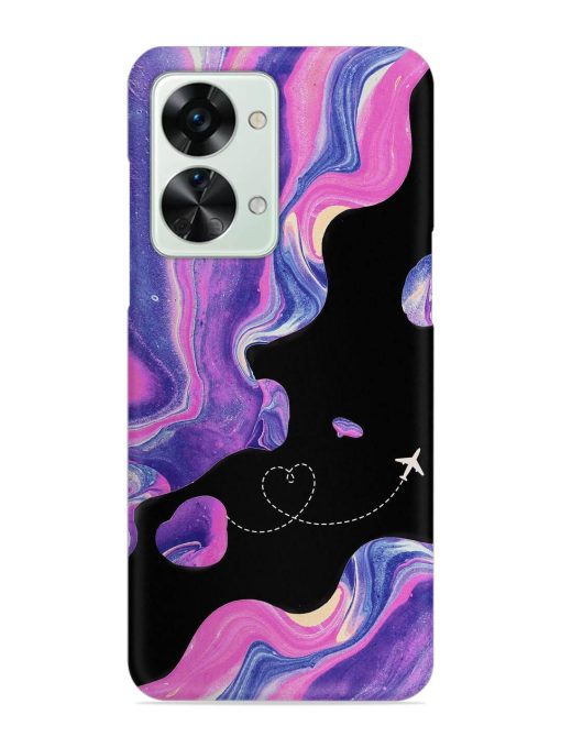 Glitter Art Snap Case for Oneplus Nord 2T (5G) Zapvi