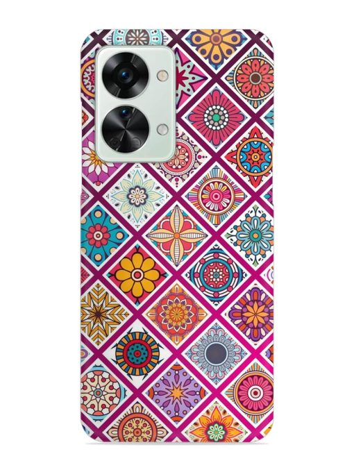 Seamless Tile Pattern Snap Case for Oneplus Nord 2T (5G)