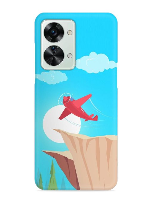 Small Planes In Flight Snap Case for Oneplus Nord 2T (5G)