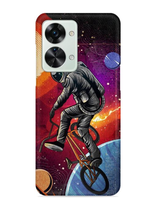 Super Eclipse Bmx Bike Snap Case for Oneplus Nord 2T (5G) Zapvi