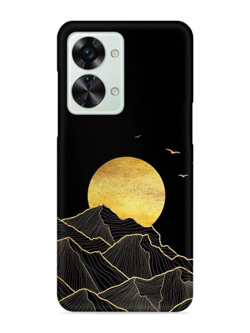 Golden Sunrise Snap Case for Oneplus Nord 2T (5G)