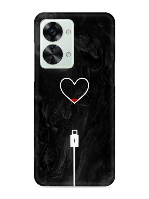 Heart Charging Vector Snap Case for Oneplus Nord 2T (5G)