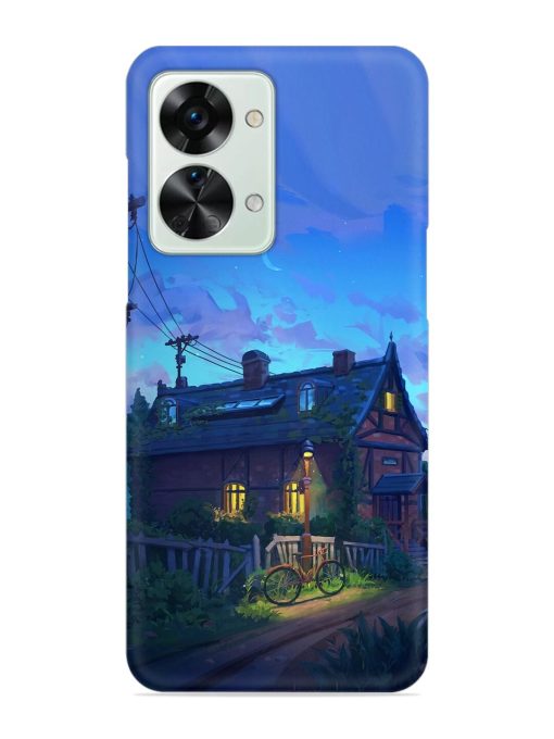 Beautiful Village House Snap Case for Oneplus Nord 2T (5G)