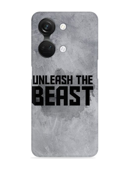 Unleash The Beast Snap Case for Oneplus Nord 3 (5G) Zapvi