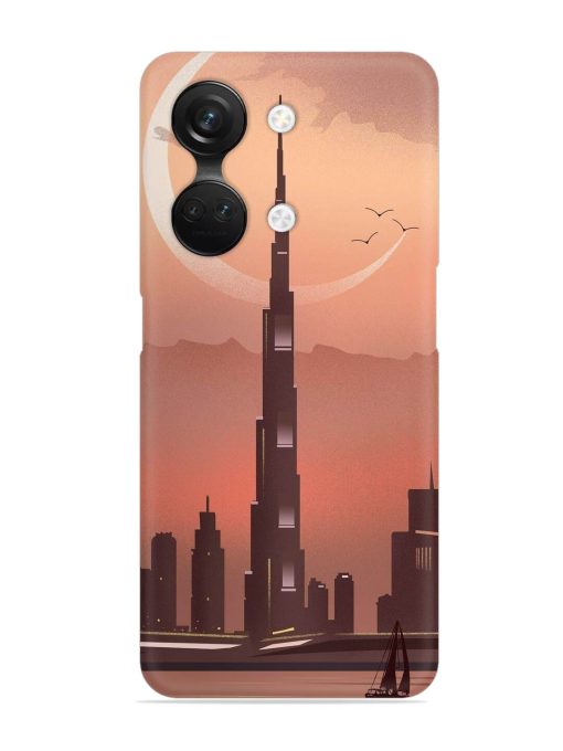 Landmark Burj Khalifa Snap Case for Oneplus Nord 3 (5G) Zapvi