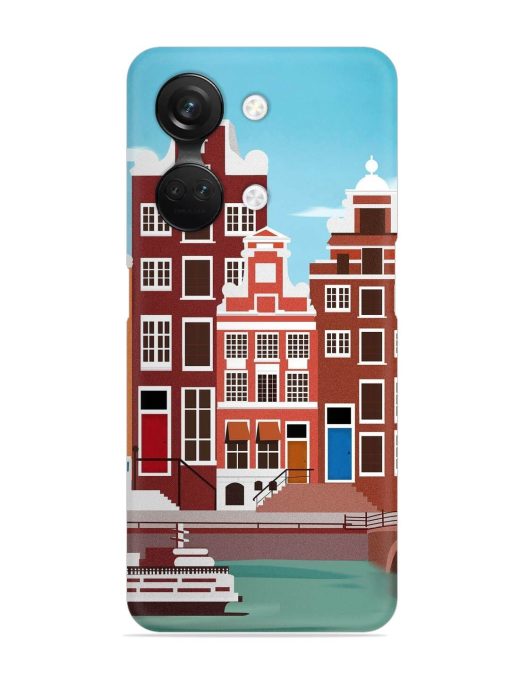 Scenery Architecture Amsterdam Landscape Snap Case for Oneplus Nord 3 (5G) Zapvi