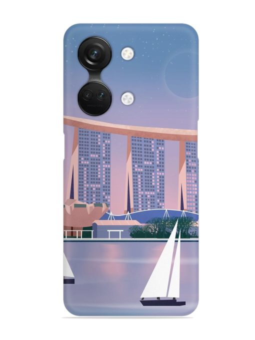 Singapore Scenery Architecture Snap Case for Oneplus Nord 3 (5G) Zapvi