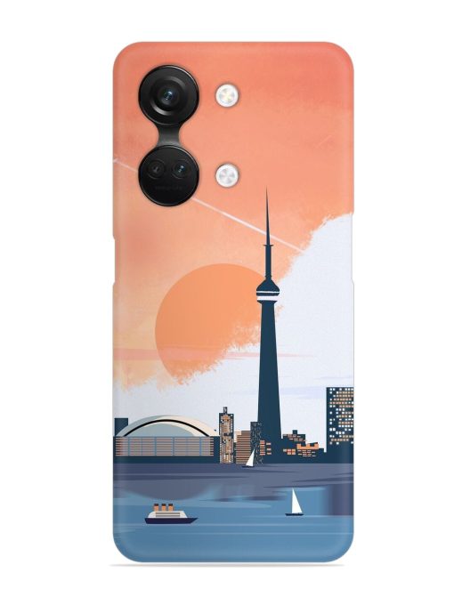 Toronto Canada Snap Case for Oneplus Nord 3 (5G) Zapvi