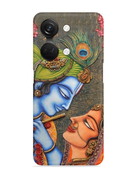 Lord Radha Krishna Flute Art Snap Case for Oneplus Nord 3 (5G) Zapvi