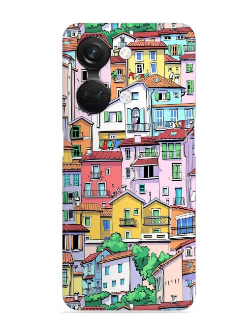 Europe Old Town Snap Case for Oneplus Nord 3 (5G) Zapvi