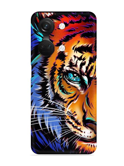 Colorful Lion Art Snap Case for Oneplus Nord 3 (5G) Zapvi