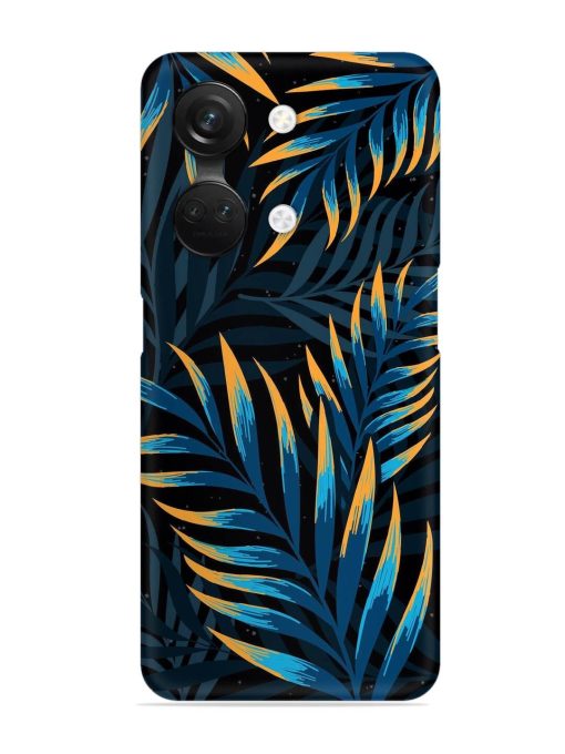 Abstract Leaf Art Snap Case for Oneplus Nord 3 (5G) Zapvi