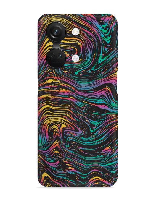 Abstract Liquid Colors Snap Case for Oneplus Nord 3 (5G) Zapvi