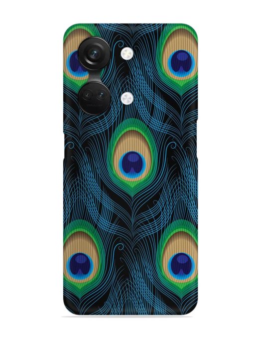 Seamless Pattern Peacock Snap Case for Oneplus Nord 3 (5G) Zapvi