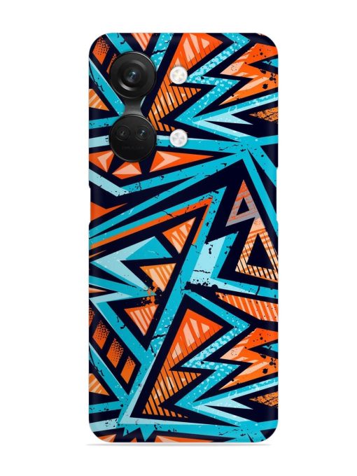 Abstract Seamless Grunge Snap Case for Oneplus Nord 3 (5G) Zapvi