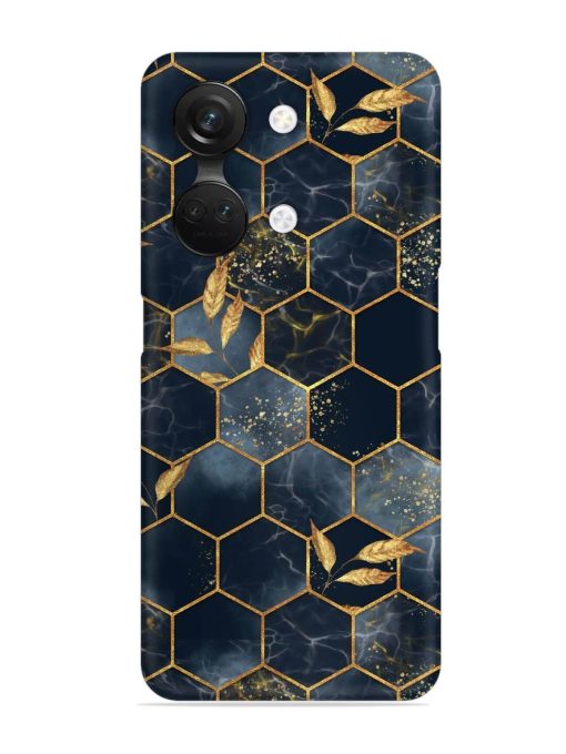 Marble Hexagon Seamless Snap Case for Oneplus Nord 3 (5G) Zapvi