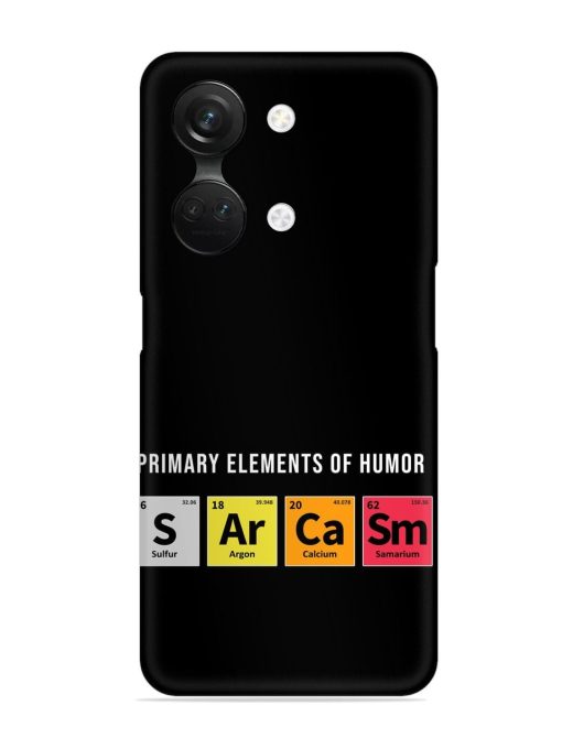 Primary Elements Humor Snap Case for Oneplus Nord 3 (5G) Zapvi