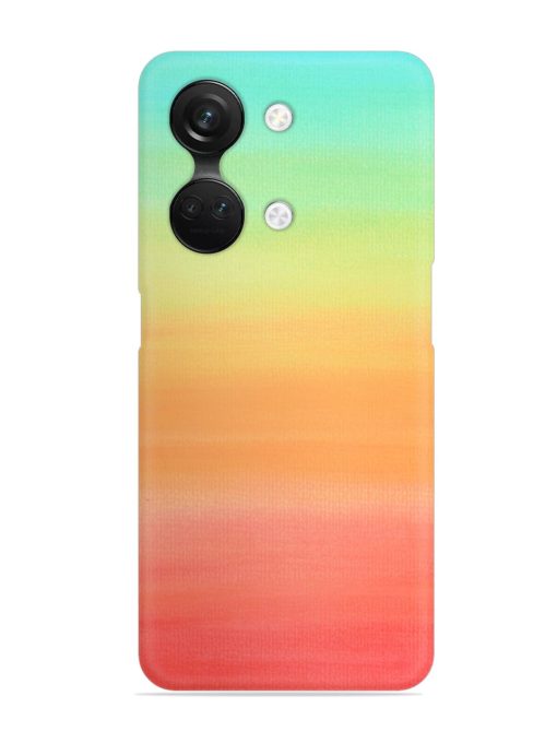 Background Sky Watercolor Snap Case for Oneplus Nord 3 (5G) Zapvi