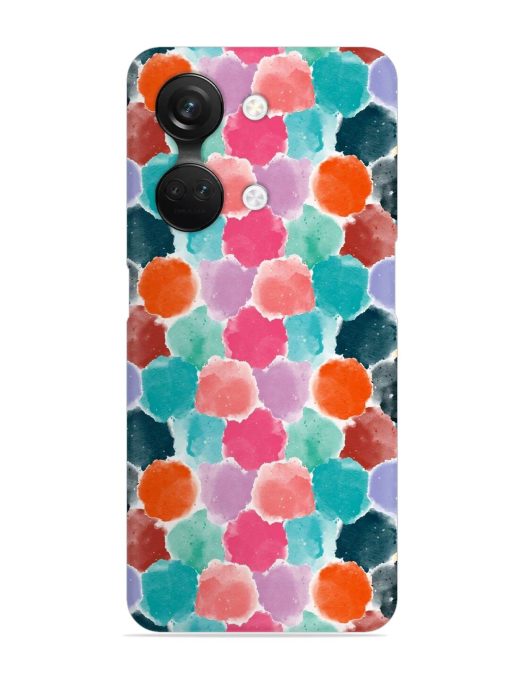 Colorful Seamless Pattern Snap Case for Oneplus Nord 3 (5G) Zapvi