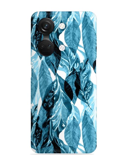 Leaves Pattern Jungle Snap Case for Oneplus Nord 3 (5G)