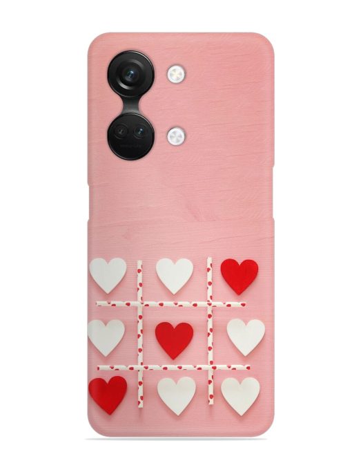 Valentines Day Concept Snap Case for Oneplus Nord 3 (5G)