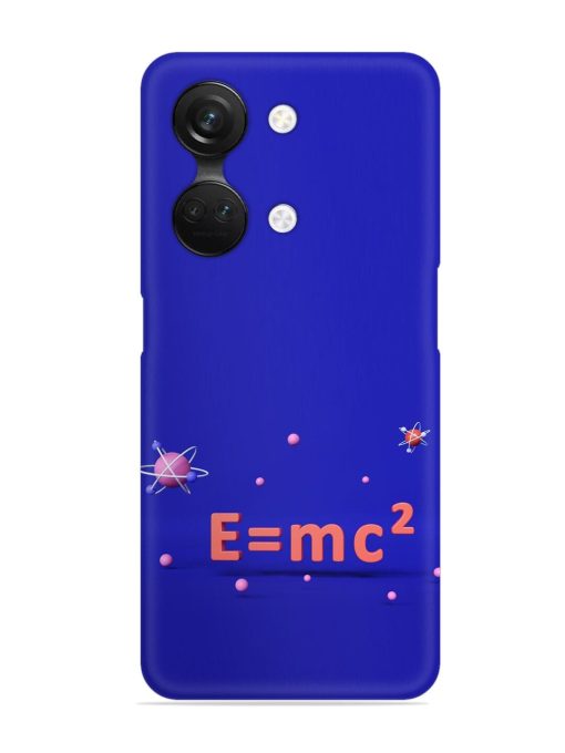 Formula Relativity Equation Snap Case for Oneplus Nord 3 (5G) Zapvi