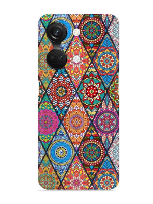 Seamless Tile Pattern Snap Case for Oneplus Nord 3 (5G) Zapvi