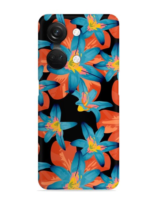 Philippine Flowers Seamless Snap Case for Oneplus Nord 3 (5G) Zapvi