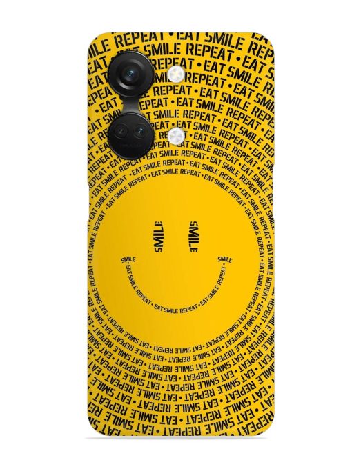 Smiley Snap Case for Oneplus Nord 3 (5G) Zapvi