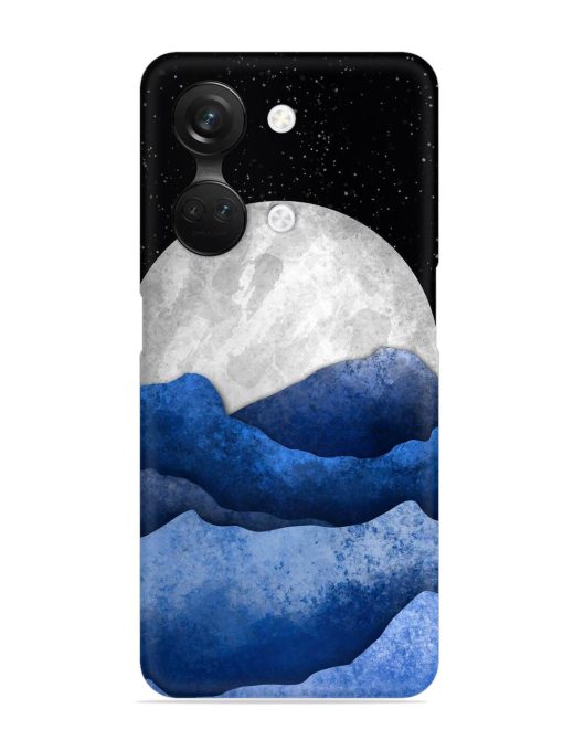 Full Moon Mountain Vector Snap Case for Oneplus Nord 3 (5G) Zapvi