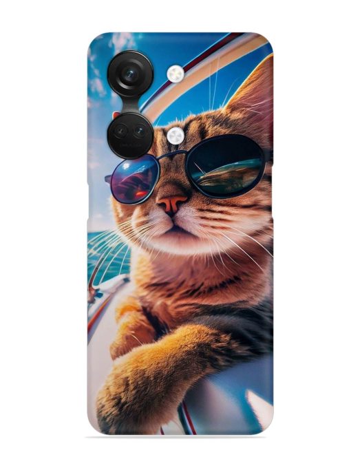 Cat In Style Snap Case for Oneplus Nord 3 (5G) Zapvi