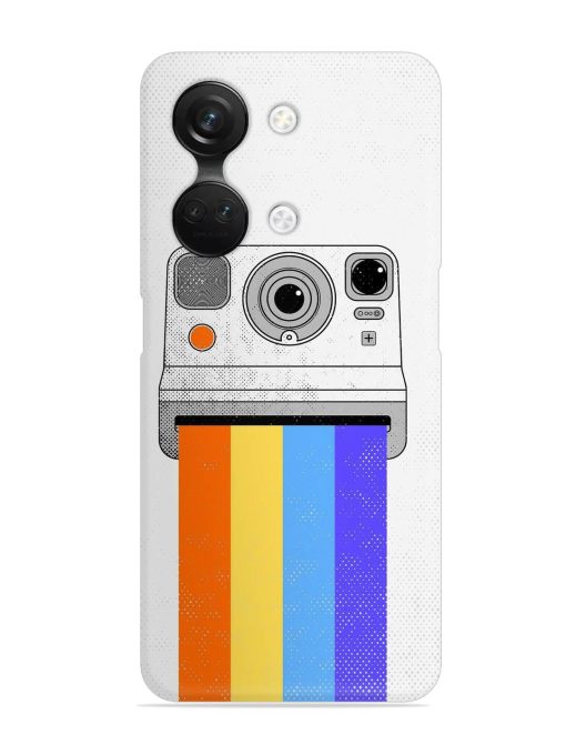 Retro Camera Art Snap Case for Oneplus Nord 3 (5G) Zapvi