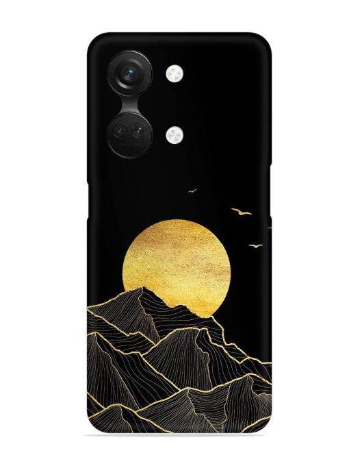 Golden Sunrise Snap Case for Oneplus Nord 3 (5G) Zapvi