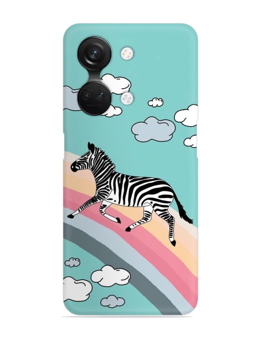 Running Zebra Snap Case for Oneplus Nord 3 (5G)