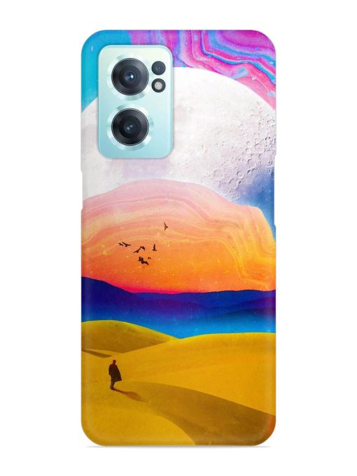 Sandy Desert Snap Case for Oneplus Nord Ce 2 (5G) Zapvi