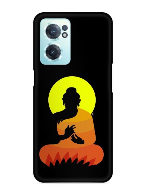 Buddha Art Black Snap Case for Oneplus Nord Ce 2 (5G) Zapvi