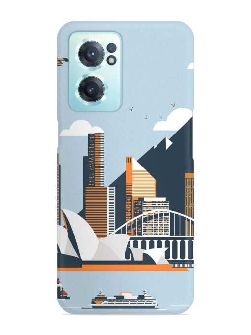 Sydney Opera Landscape Snap Case for Oneplus Nord Ce 2 (5G) Zapvi