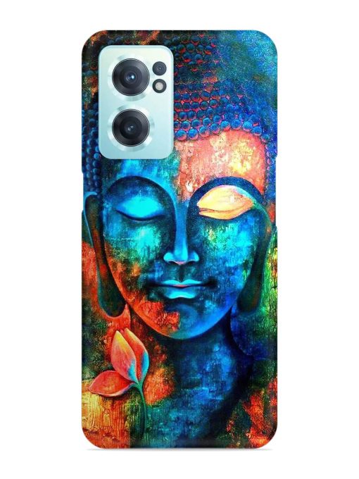 Buddha Painting Snap Case for Oneplus Nord Ce 2 (5G) Zapvi